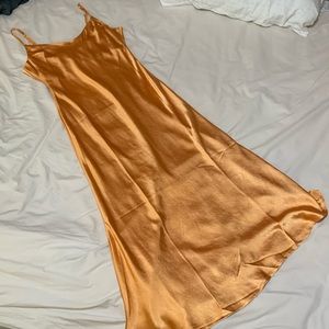 Oak+fort Gold Yellow Slip Dress